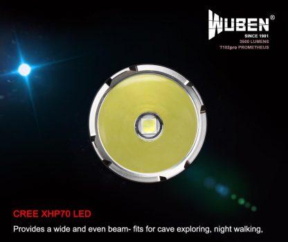 WUBEN T102 Pro USB-C Rechargeable Searchlight - 3500 Lumens-19406