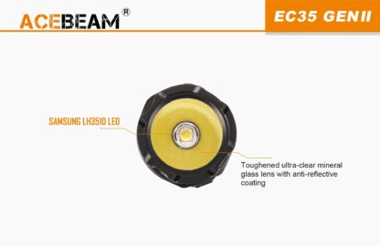 Acebeam EC35 II Compact Rechargeable Flashlight (1100 Lumens)-19851