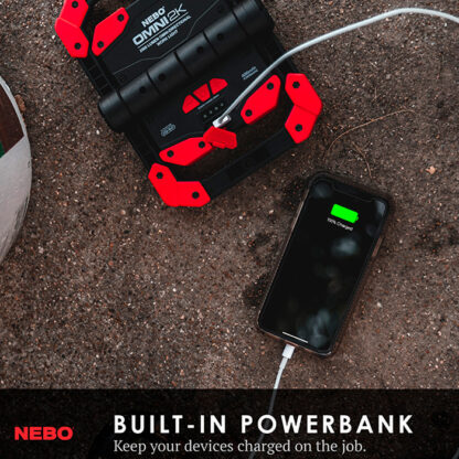 NEBO OMNI 2K Work Light + Power Bank - 2000 Lumens-19826