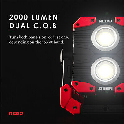 NEBO OMNI 2K Work Light + Power Bank - 2000 Lumens-19829