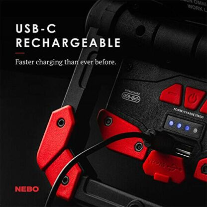 NEBO OMNI 2K Work Light + Power Bank - 2000 Lumens-19830