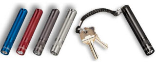MagLite Solitaire 1AAA LED Keychain Flashlight - Silver-19697