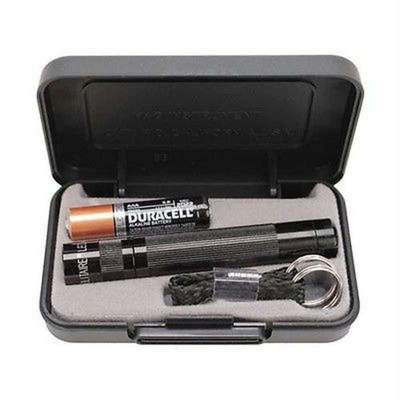 Maglite Solitaire 1AAA LED Keychain Flashlight Black LED Torch Shop