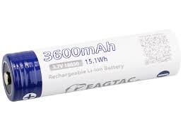 EagleTac 3600mAh 18650 Rechargeable Battery-0