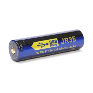 JETBeam 3500mAh 18650 Micro-USB Rechargeable Li-ion Battery-0