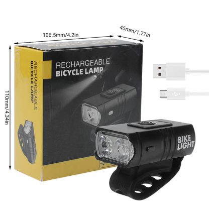 Hi-Max Rechargeable Mini Bicycle Headlight (1000 Lumens) -20246