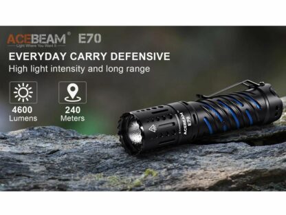 Acebeam E70-AL Compact Pocket Flashlight - 4600 Lumens-20201