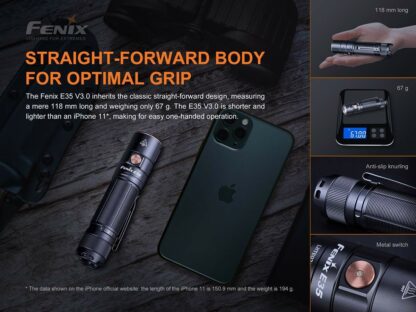 Fenix E35 V3.0 Pocket Flashlight - 3000 Lumens-20188