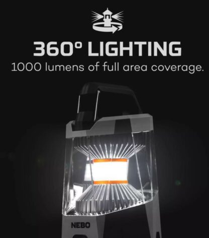 Nebo Galileo 1000L Flex Lantern and Power Bank-20531