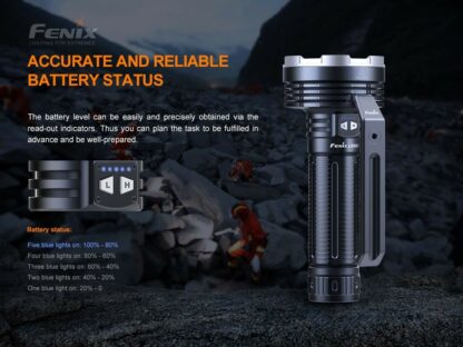 Fenix LR80R Rechargeable Searchlight - 18,000 Lumens, 1130m -20428