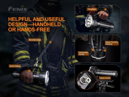 Fenix LR80R Rechargeable Searchlight - 18,000 Lumens, 1130m -20422