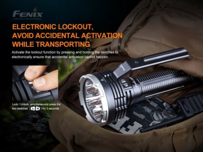 Fenix LR80R Rechargeable Searchlight - 18,000 Lumens, 1130m -20419