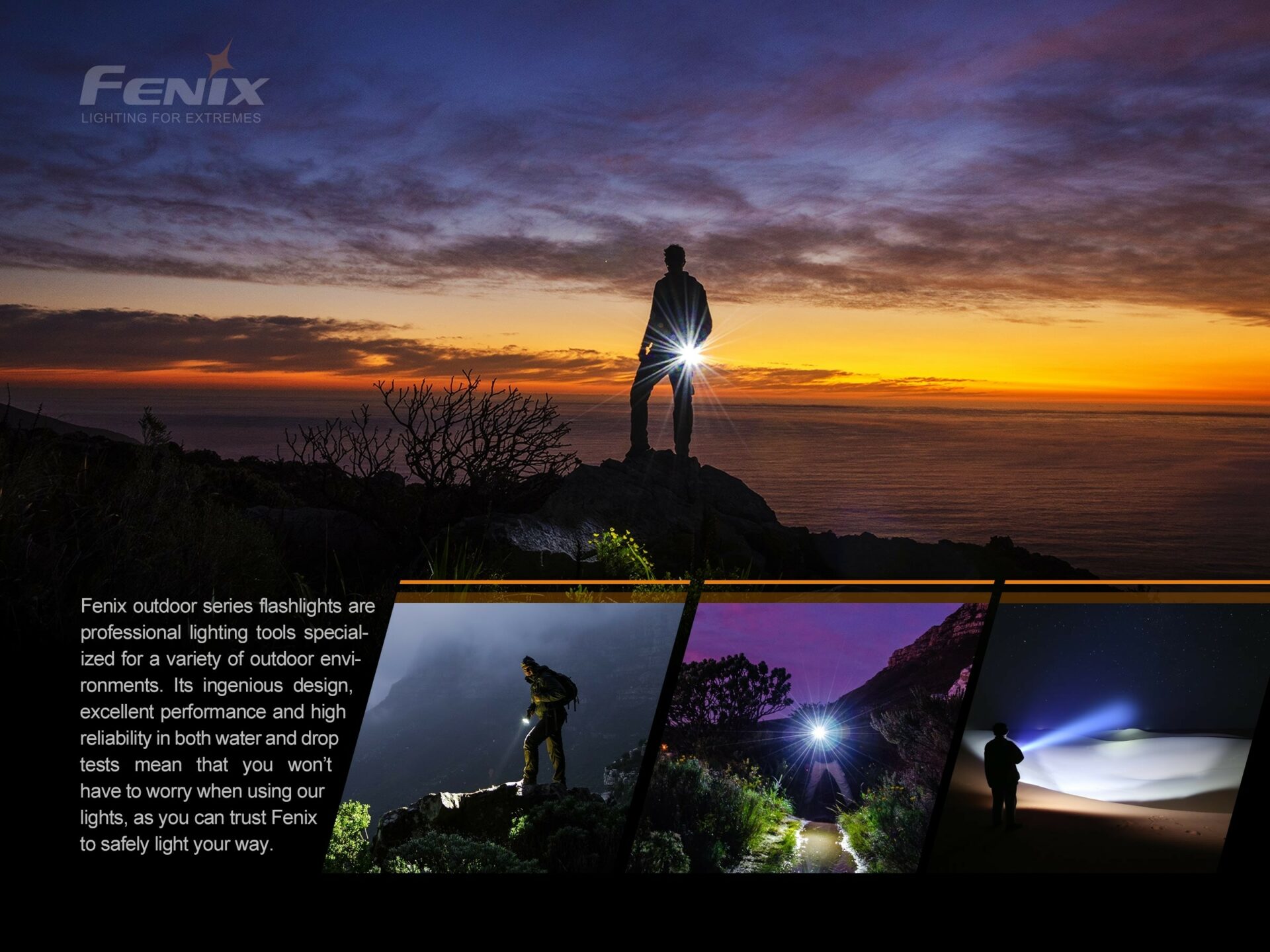 Fenix E20 V2.0 Compact 2AA Flashlight - 350 Lumens
