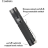 Eagtac D25A Clicky Nichia 219C LED 4000K CRI92  LED Flashlight - 145 Lumens, 69 Metres
