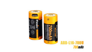 Fenix 16340 USB Rechargeable Battery ARB-L16-700U
