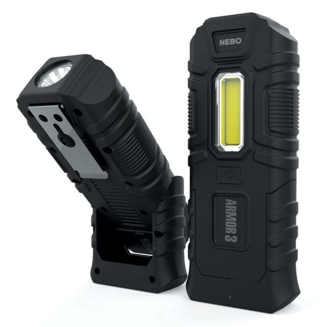 NEBO Armor 3 Work Light + Spot Light LED Torch Shop