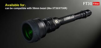 Klarus FT30 Green Filter for 58mm Bezel Flashlights