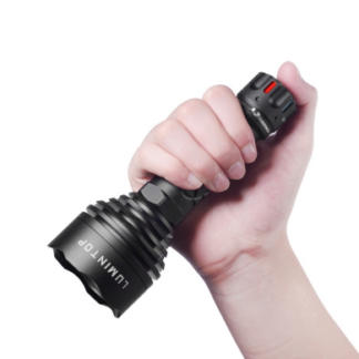 Thor 3 flashlight image with a black body and yellow buttons