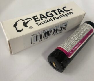 Eagtac 14500 3.7V Protected LI-ion USB Rechargeable Battery