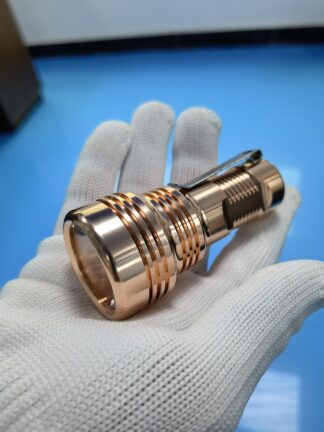 Manker MC13 Limited Edition Copper Flashlight - 2000 Lumens, 600 Metres