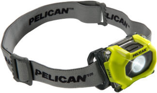 Pelican 2755 LED Safety Certified Headlight - Yellow (3AAA, 118 Lumens))