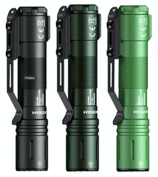 AceBeam Defender P15 Rechargeable Tactical Flashlight - Green