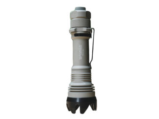 Manker 'Striker' Tactical Flashlight - 2300 Lumens - Grey