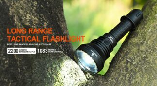 AceBeam L19 V2.0 Rechargeable Long Throw Flashlight Kit - 1083m