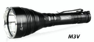EagleTac M3V Rechargeable Flashlight - 3000 Lumens
