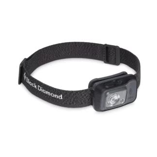 Black Diamond Cosmo 350-R Rechargeable Red and White LED Headlamp - 350 Lumens (Graphite)
