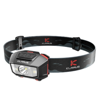 Klarus HM2 Motion-Controlled 3AAA Red/White LED Headlamp - 270 Lumens, 81 Metres