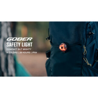 Olight GOBER Rechargeable Safety Light with Four Light Colours - Red, Green, Blue, White LED