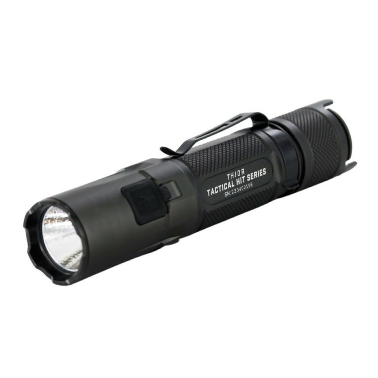 JETBeam TH10R Rechargeable Tactical Flashlight 2000 Lumens LED