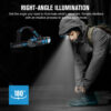 Olight Perun 2 Rechargeable Headlamp/Handheld - 2500 Lumens, 166 Metres