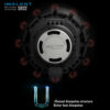 Imalent SR32 Ultra Powerful 2080 Meter Throw Searchlight - 120,000 lumens