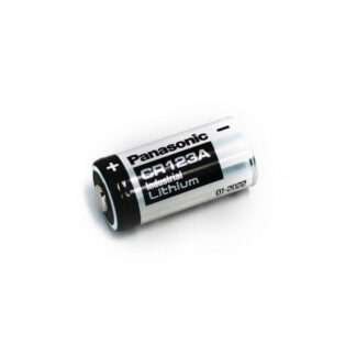 Panasonic CR123A 3V 1550mAh Manganese Dioxide Lithium Battery - Non Rechargeable