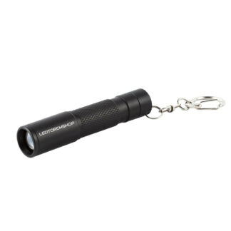 LED Torch Shop Focusable Spot to Flood AAA Keychain Torch