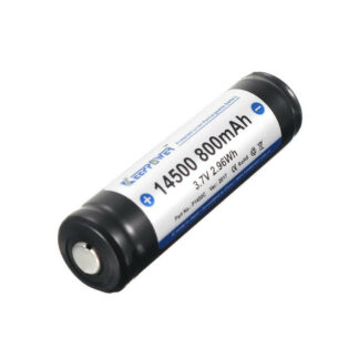 KeepPower 14500 Protected Rechargeable 800mAh Li-ion Battery - P1450C