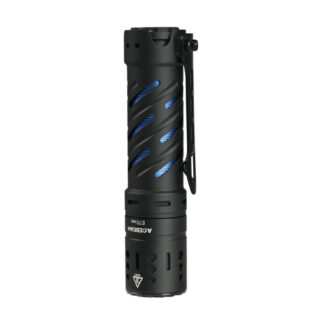 AceBeam E70 MINI High CRI Flashlight - Black AL(2000 Lumens, 153 Metres) or Stonewashed Ti (1500 Lumens, 140 Metres)