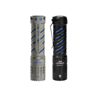 AceBeam E70 Compact Flashlight - Black AL(4600 Lumens, 240 Metres) or Stonewashed Ti (4000 Lumens, 220 Metres)