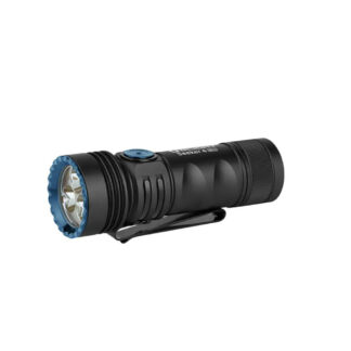 Olight Seeker 4 Mini Rechargeable Dual Light Source Flashlight  - Cool White (1200 Lumens) and UV(365nm) - Black