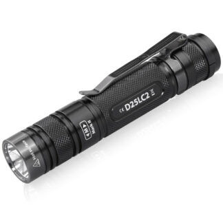 Eagtac D25LC2 Clicky MKII CREE XM-L2 U2 LED - 1480 Lumens, 221 Metres