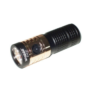 Manker E14 IV Compact Pocket Flashlight, Cool White, 4000 Lumens, 166 Metres
