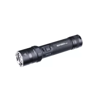 NEXTORCH P84 Rechargeable Duty Flashlight with Red and Blue Signal Light