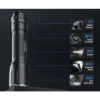 Nextorch TA30C MAX High Performance Tactical Flashlight with One-Step Strobe - 3000 Lumens