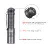 ThruNite Archer Pro V2 Type-C Rechargeable Pocket Flashlight – 950 Lumens