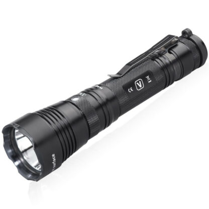 G3V flashlight product image with a sleek black design