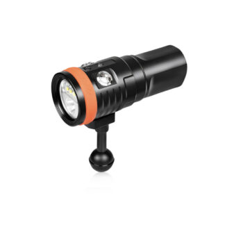 OrcaTorch D900V Rechargeable Video Diving Light with Four Colour Outputs - 2200 Lumens, 230 Metres