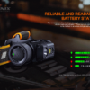 Fenix HM70R USB-C Rechargeable Headlamp with Red Light - 1600 Lumens, 186 Metres