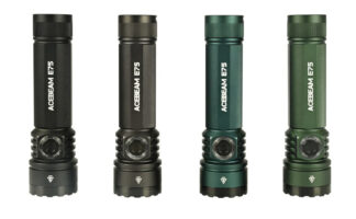 AceBeam E75 Rechargeable High Performance Flashlight - 4500 Lumens, 260 Metres